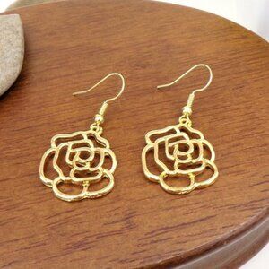 Rose Charm Earings